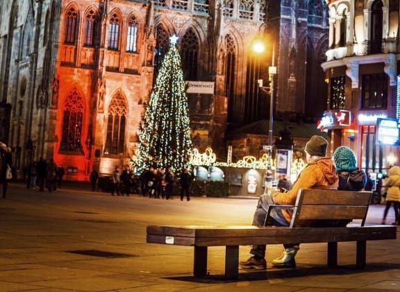 Weihnachtsbeleuchtung Stephansplatz
