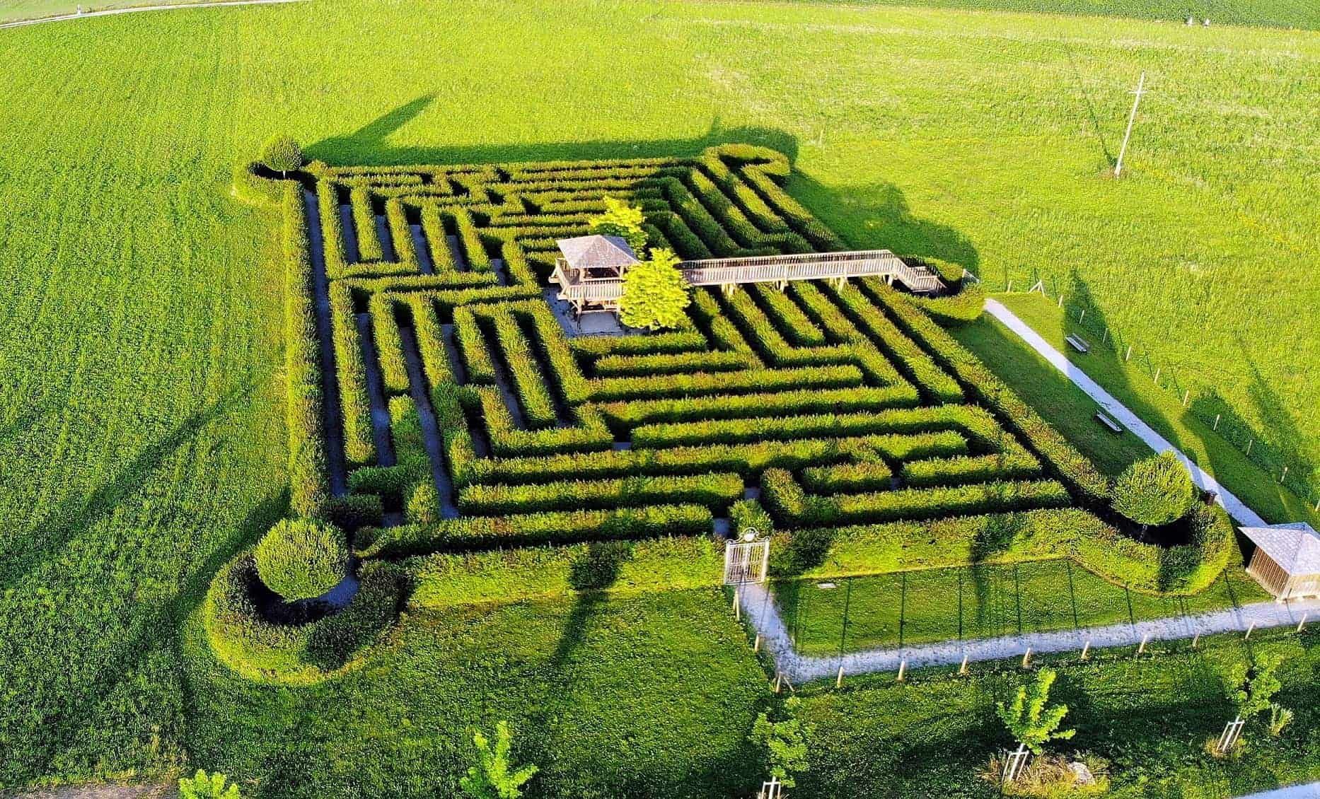 Spannende Labyrinthe und Irrgärten in Österreich | 1000things