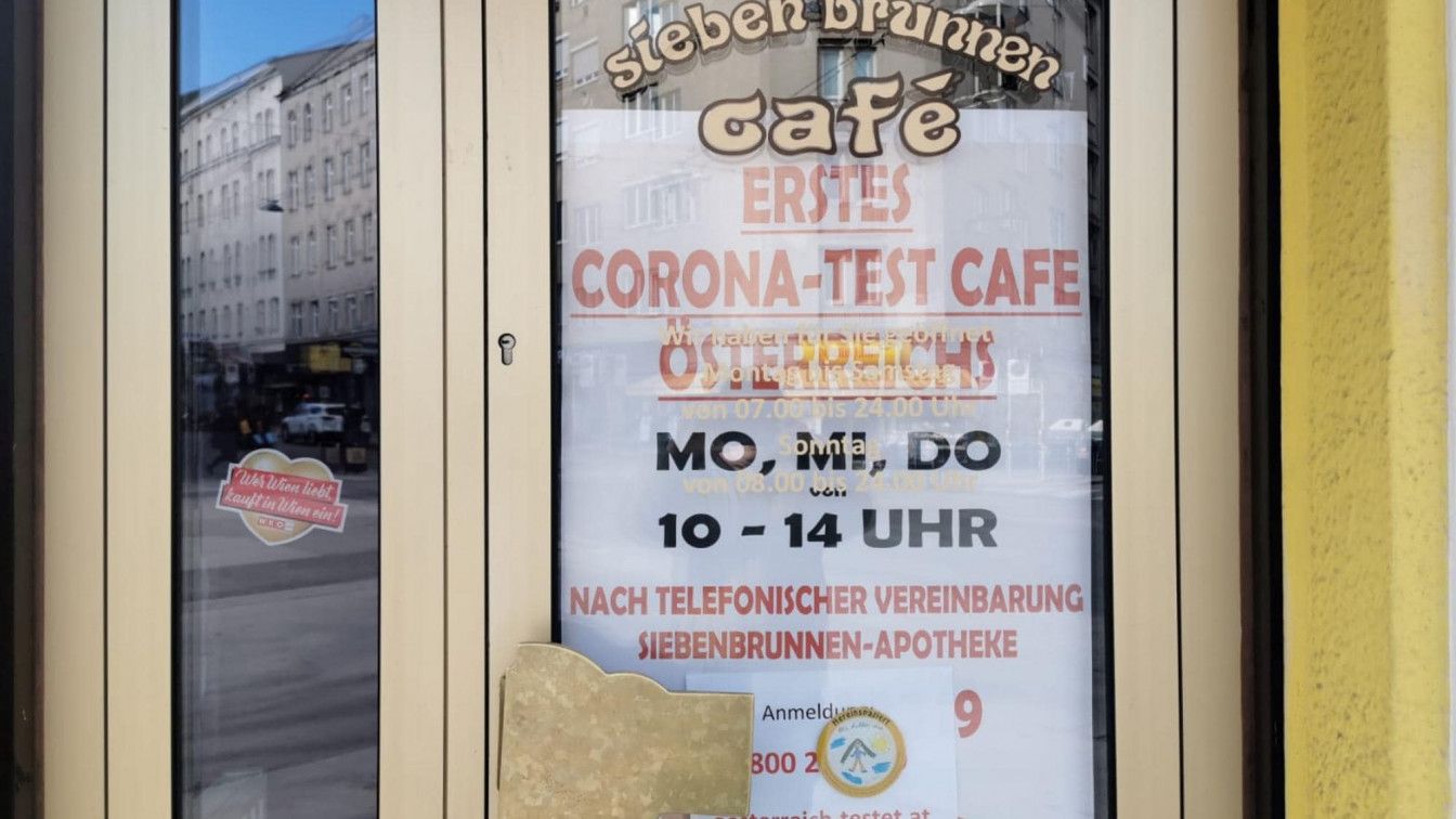 Corona Tests Lokale Wien