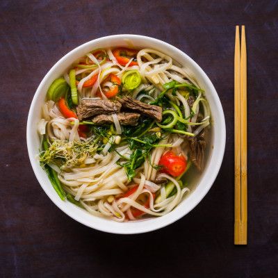 Pho Suppe vietnamesisches Essen