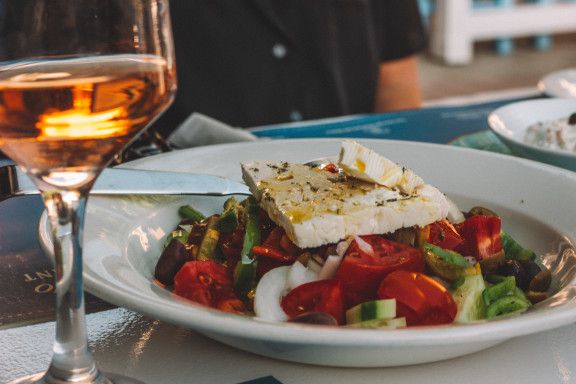Feta griechisches Essen