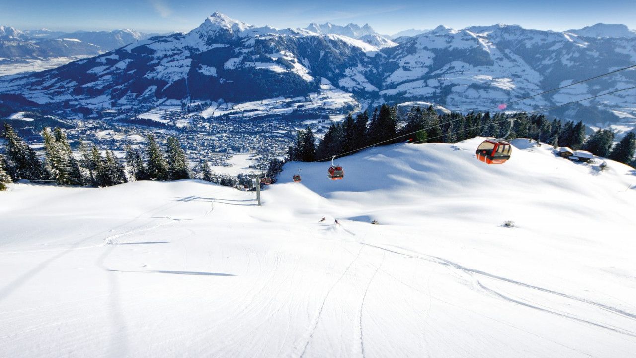 Weltberühmtes Skigebiet: KitzSki Kitzbühel/Kirchberg | 1000things