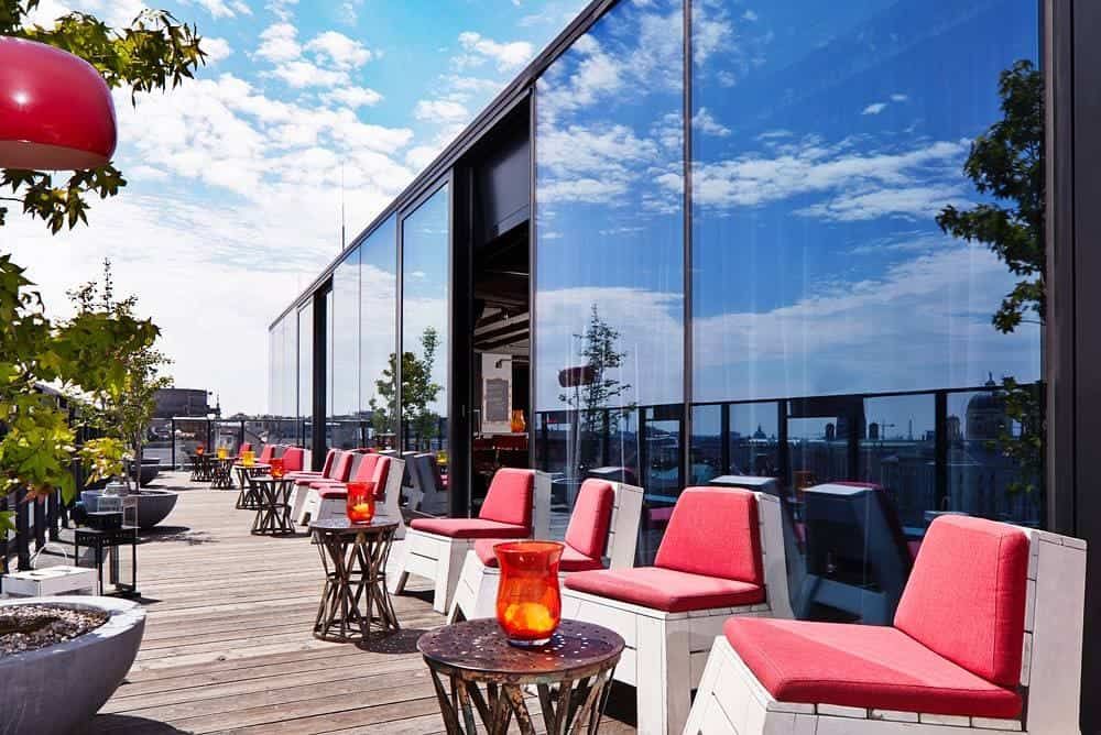 Rooftop-Bar 25hours Hotel